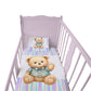 Button Nose Bear Cot Set