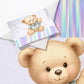 Button Nose Bear Cot Set