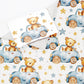 Bye Bye Bears Cot Set