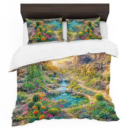 Cactus Field Duvet Cover Set