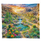 Cactus Field Light Weight Fleece Blanket