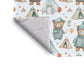 Camping Bears Baby Fleece Blanket