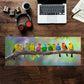 Canaries Large Desk Pad