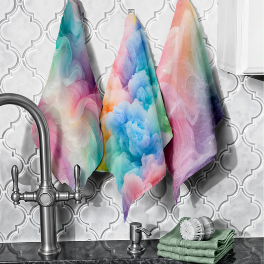 Candy Floss Dish Cloth (Set of 3)