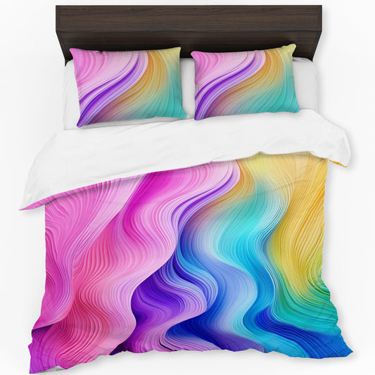Candy Veins Duvet Cover Set