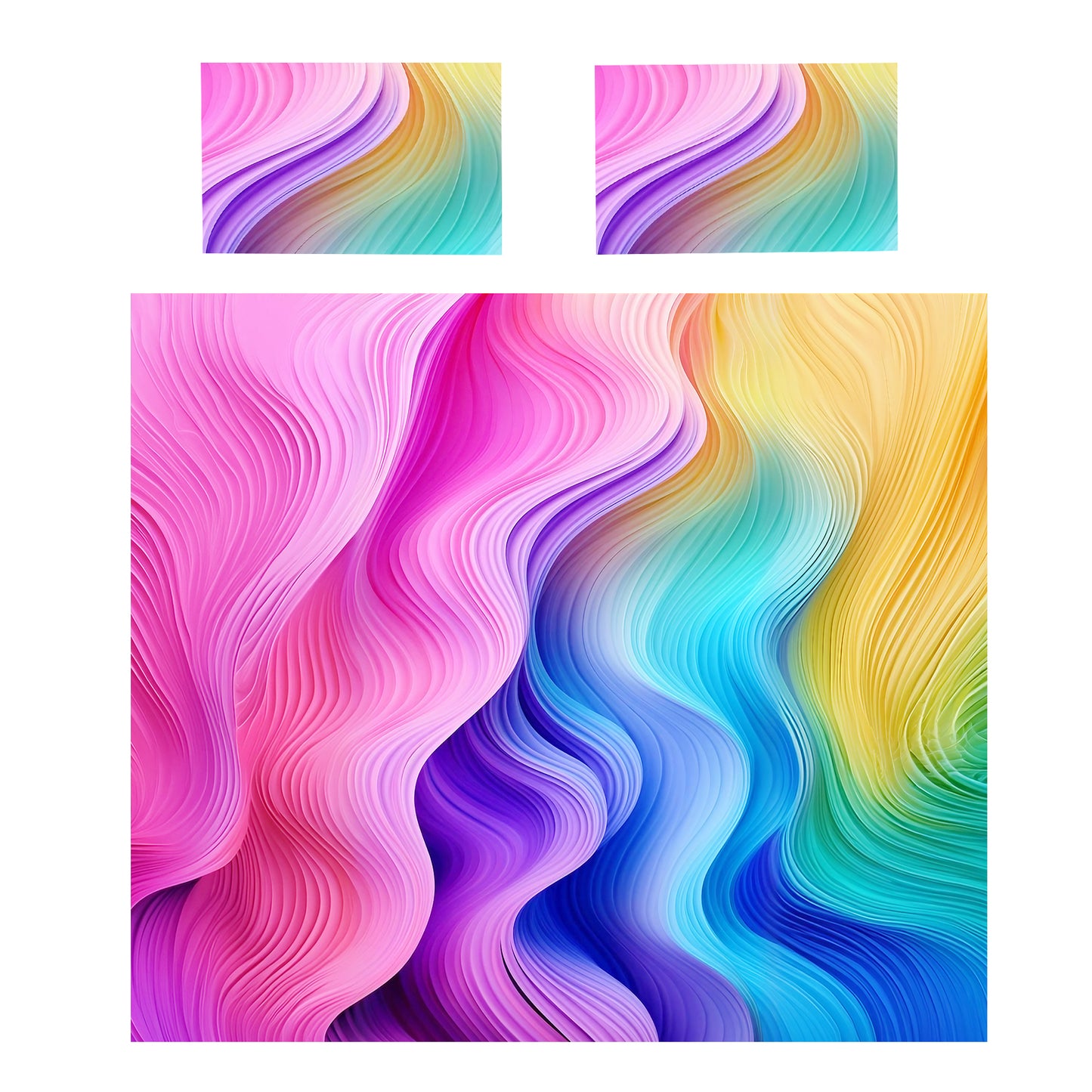 Candy Veins Duvet Cover Set