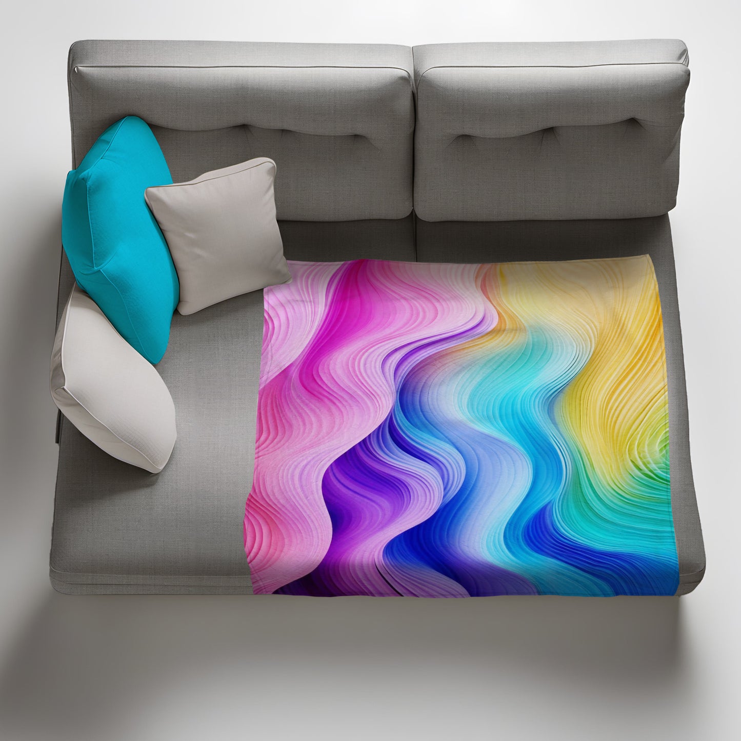 Candy Veins Light Weight Fleece Blanket