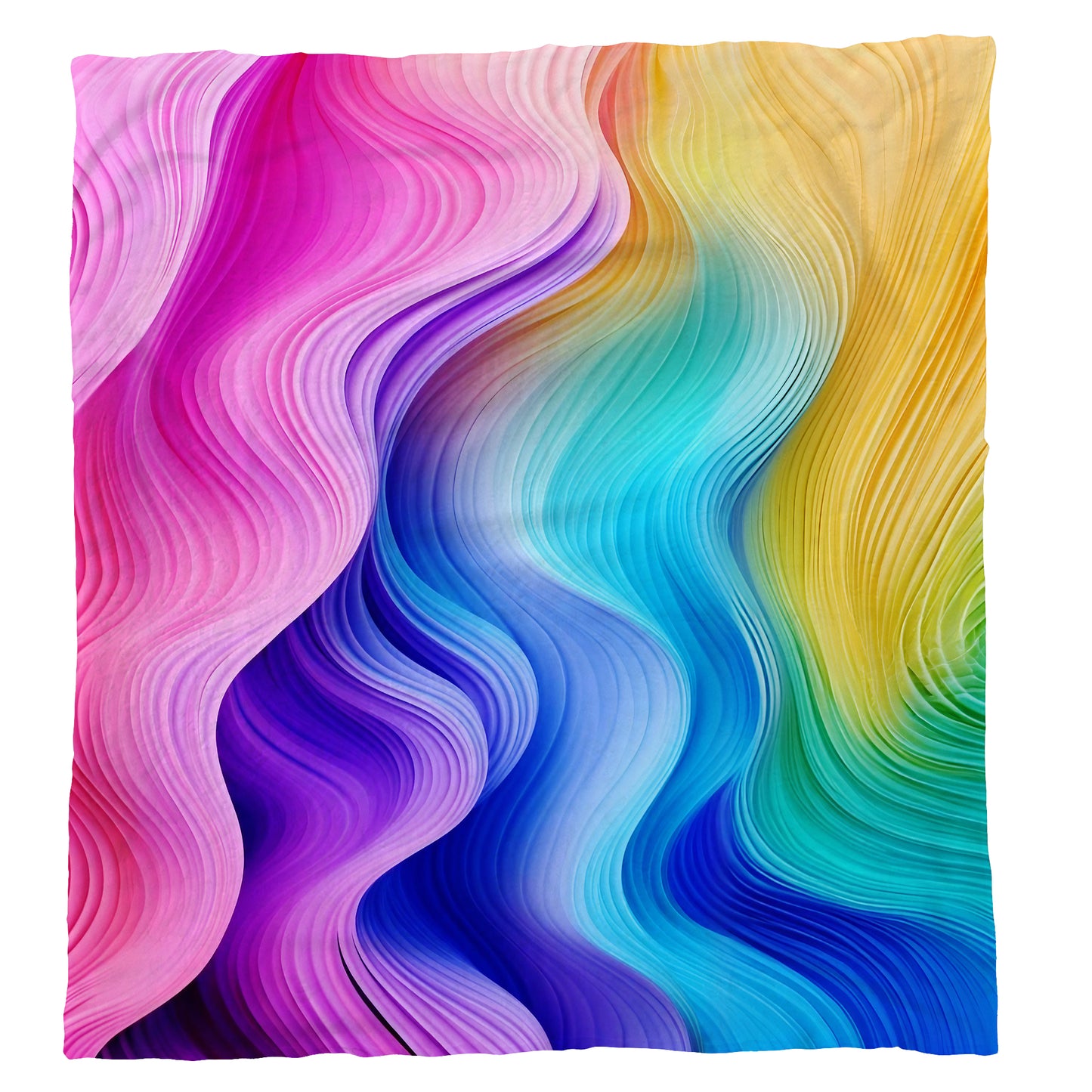 Candy Veins Light Weight Fleece Blanket