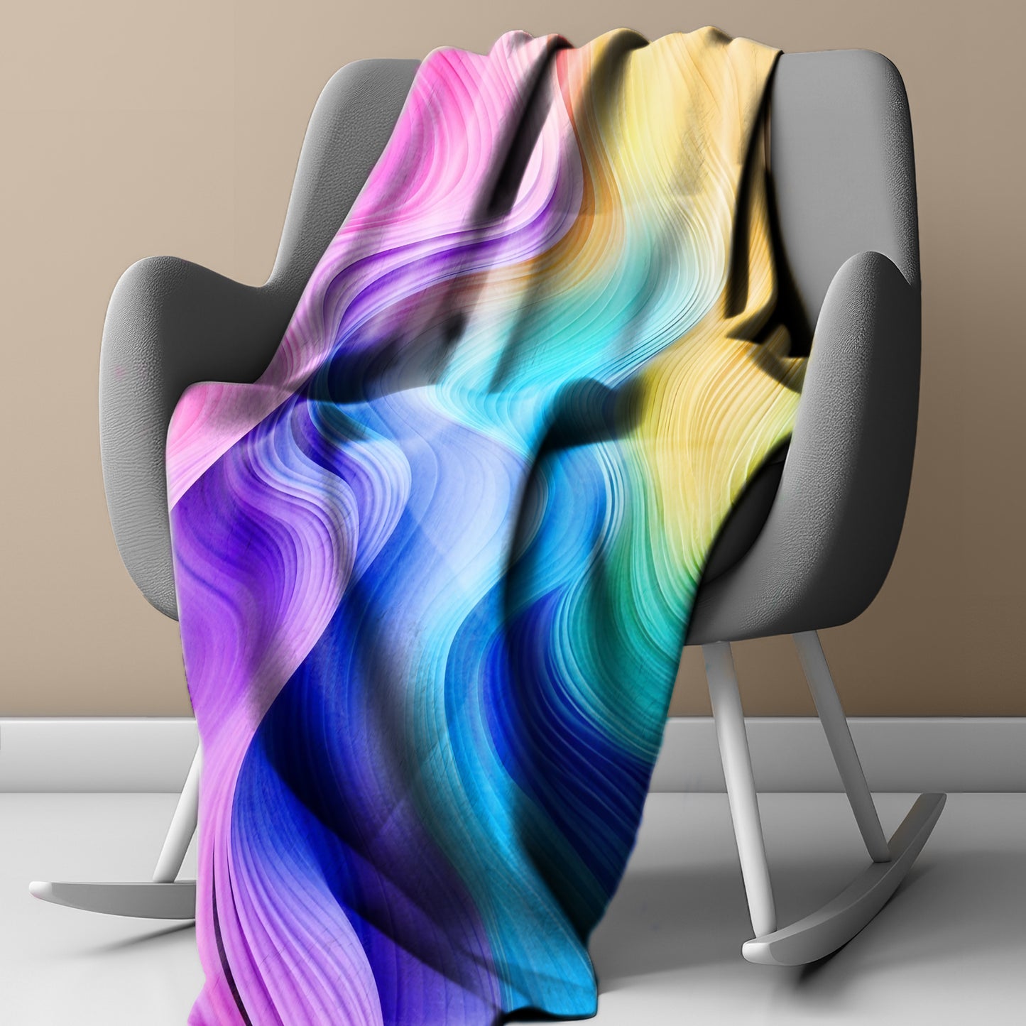 Candy Veins Light Weight Fleece Blanket