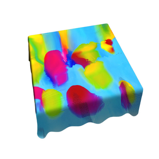 Canvas of Dreams Square Tablecloth