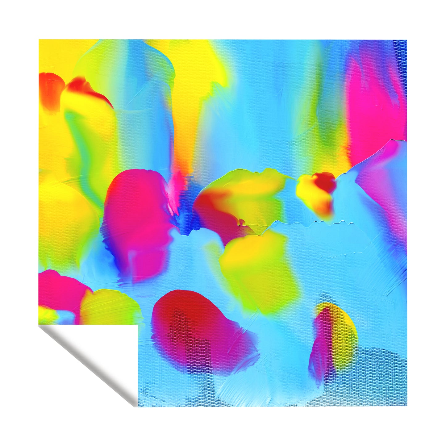 Canvas of Dreams Square Tablecloth