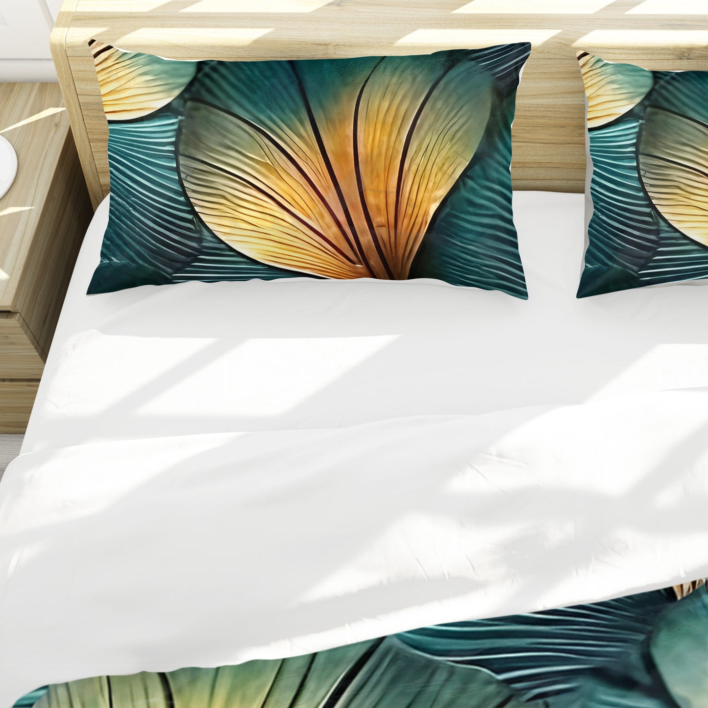 Canvas of Echoes Duvet Cover Set