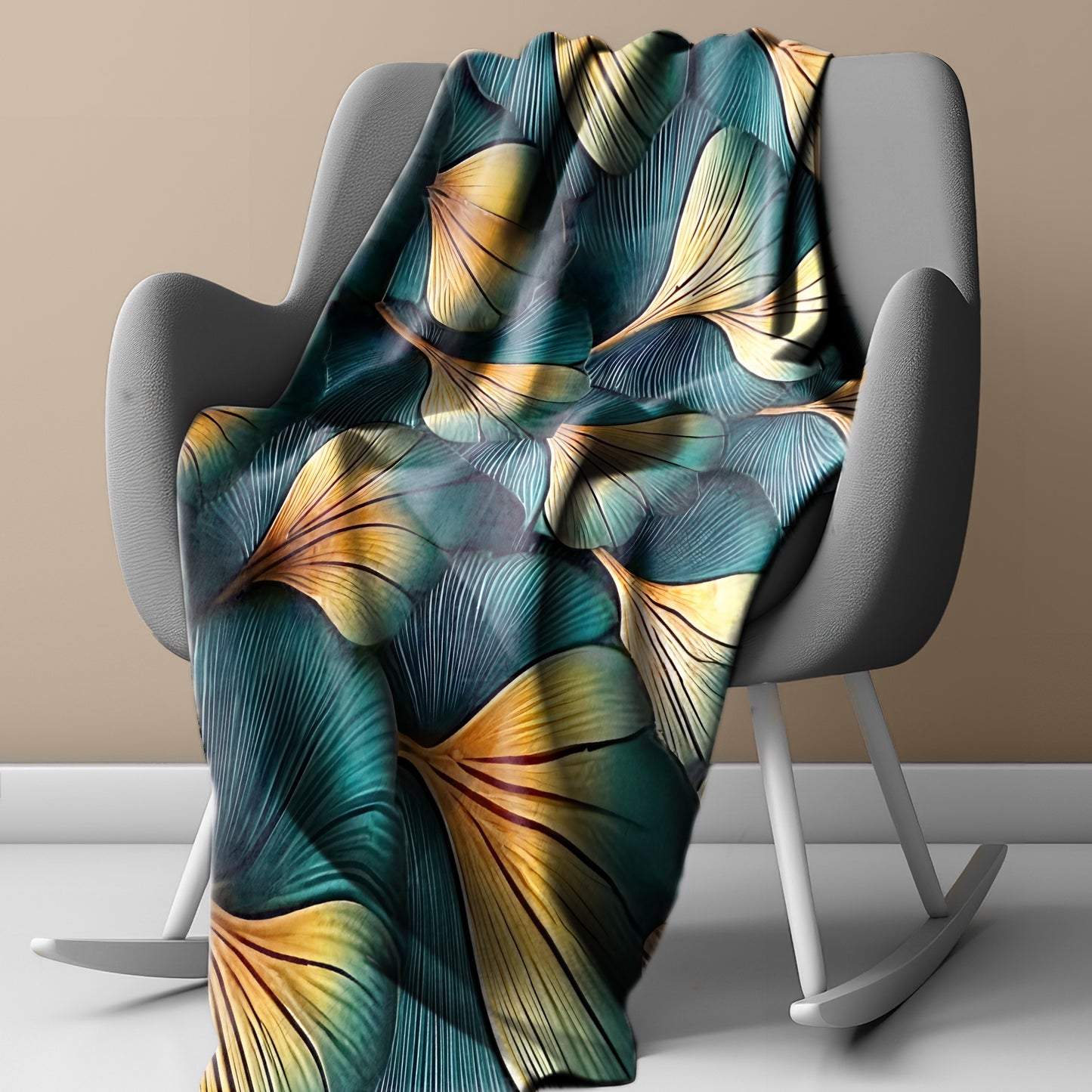 Canvas of Echoes Light Weight Fleece Blanket