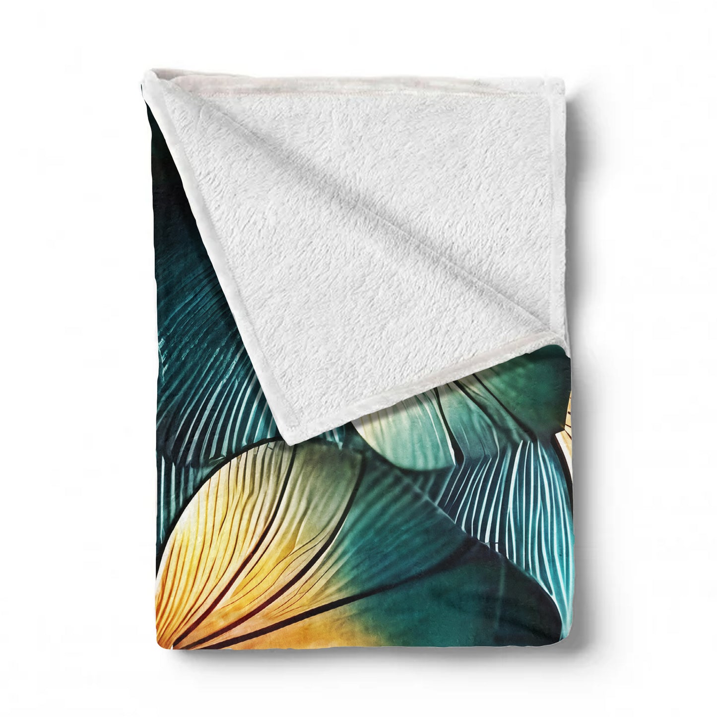 Canvas of Echoes Light Weight Fleece Blanket