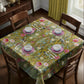 Canvas of Wildflowers Square Tablecloth