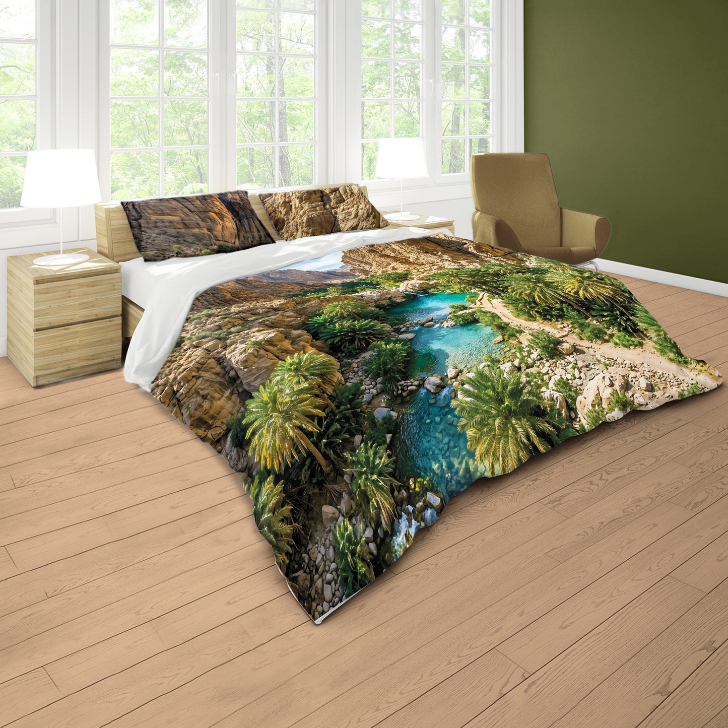 Canyon Stream Duvet Cover Set