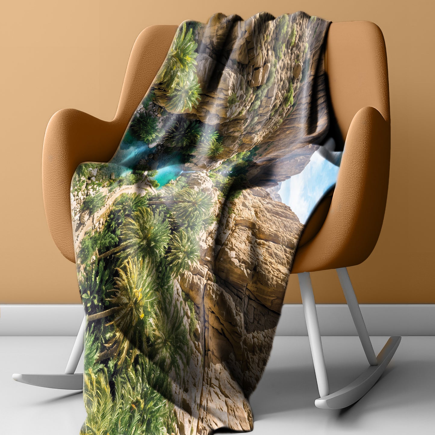 Canyon Stream Light Weight Fleece Blanket