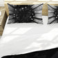 Cape Rain Daisy Black White Duvet Cover Set by Annette Heymans