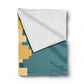 Cape Town Light Weight Fleece Blanket by Wikus Schalkwyk