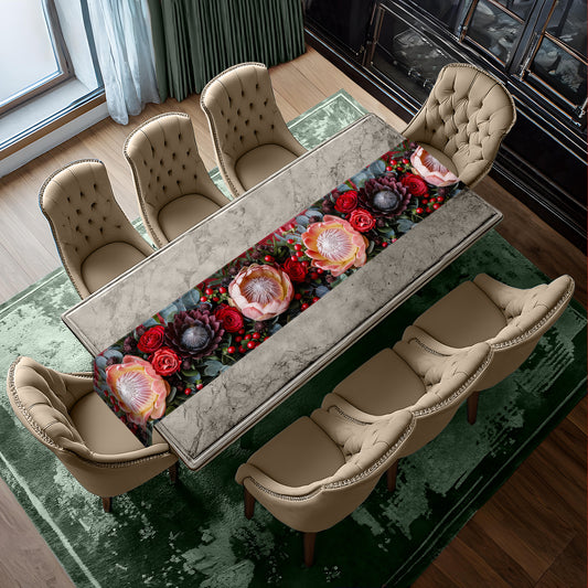 Cape Proteas Table Runner