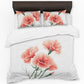 Carnation Flowers Duvet Cover Set by Wikus Schalkwyk