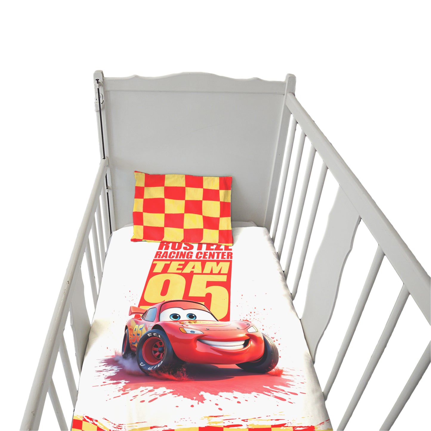 Cars Lightning McQueen Cot Set