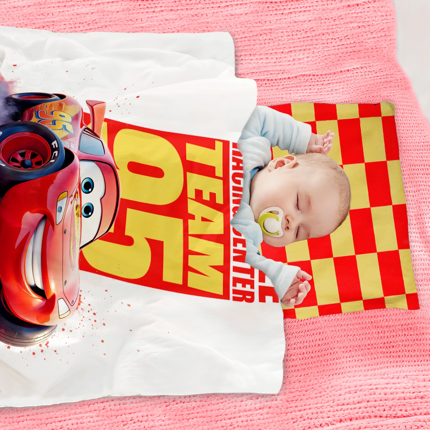 Cars Lightning McQueen Cot Set