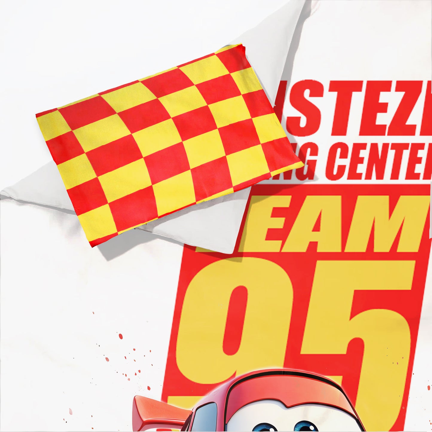 Cars Lightning McQueen Cot Set