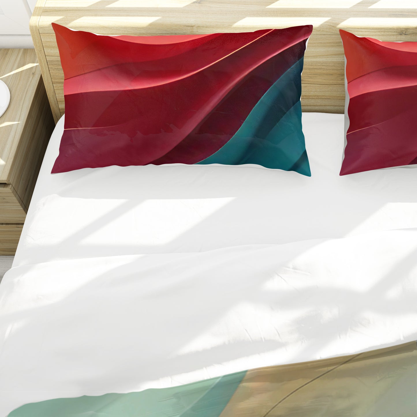 Cascade of Satin Duvet Cover Set