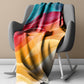 Cascade of Satin Light Weight Fleece Blanket