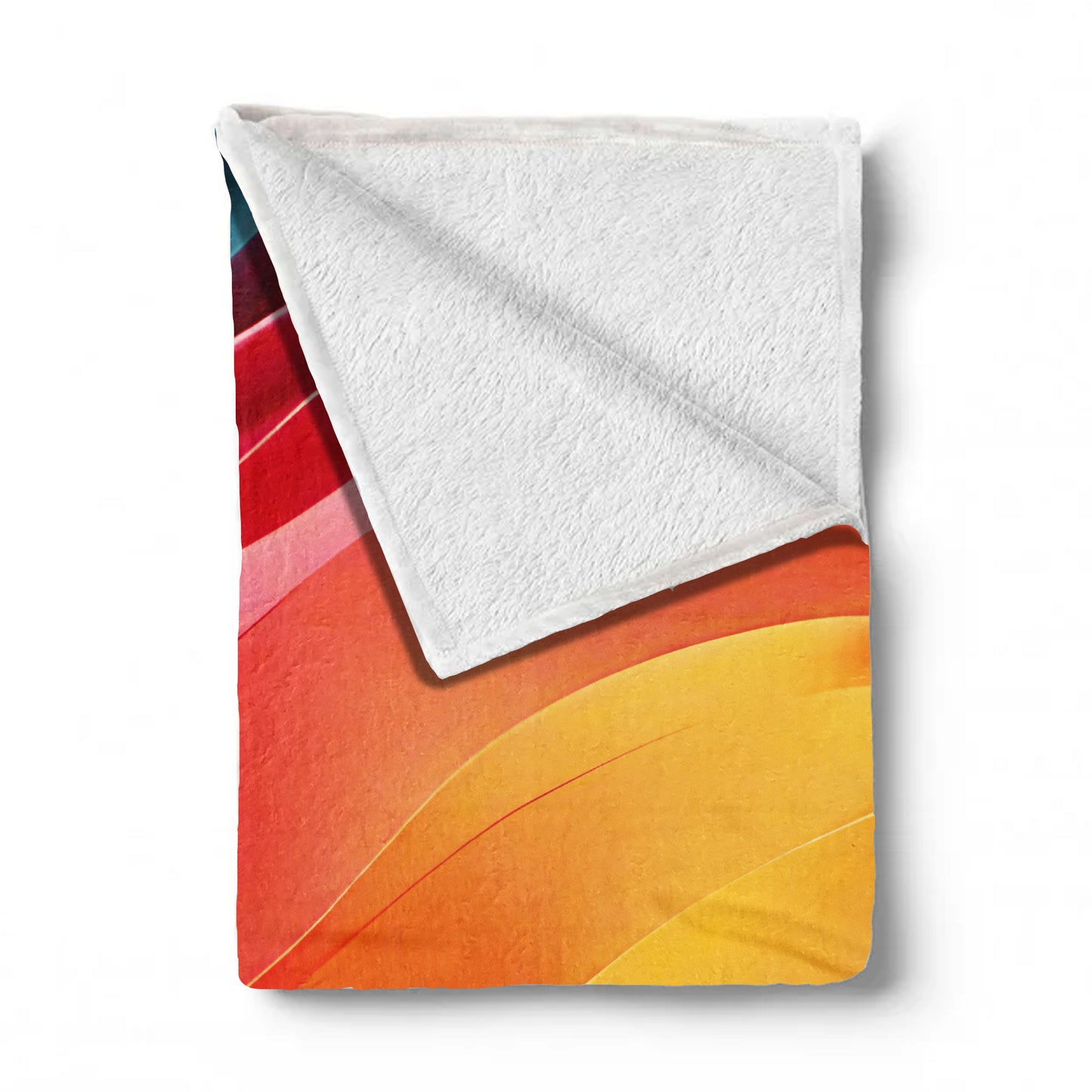 Cascade of Satin Light Weight Fleece Blanket