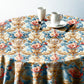 Castle Curls Round Tablecloth