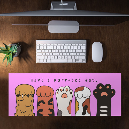 Cat Paws Desk Pad