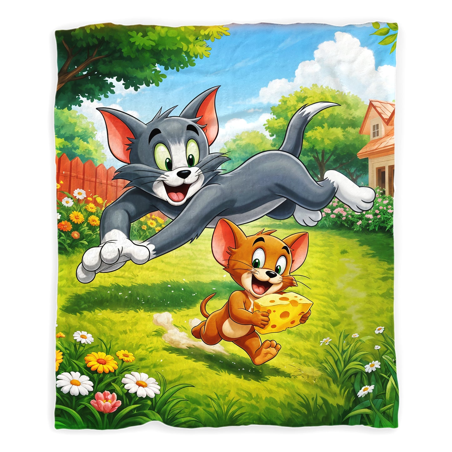 Catch Me If You Can Toddler Fleece Blanket