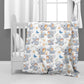 Catching Butterflies Baby Fleece Blanket