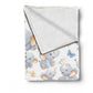 Catching Butterflies Baby Fleece Blanket