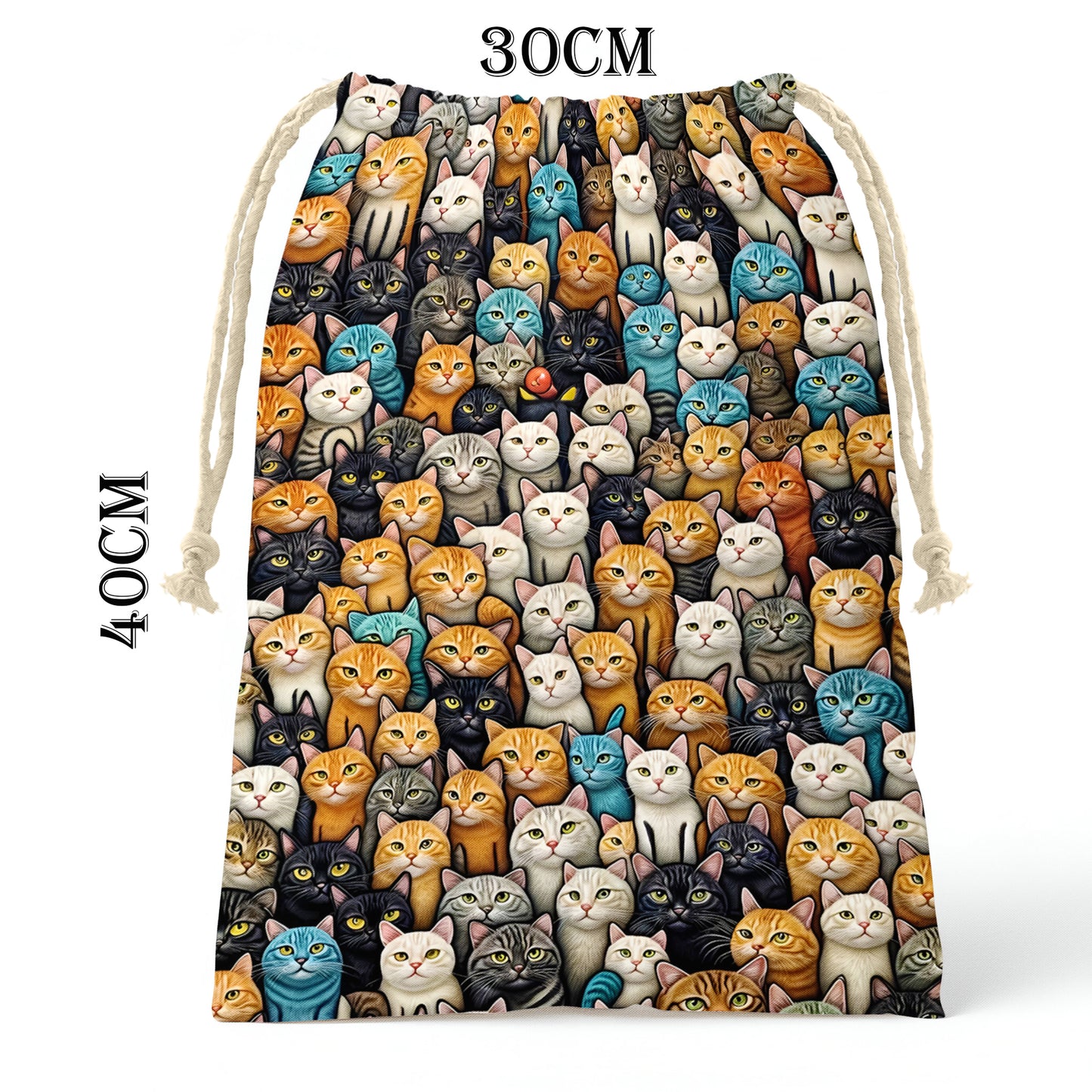 Cats Gift Bag (Set of 2)