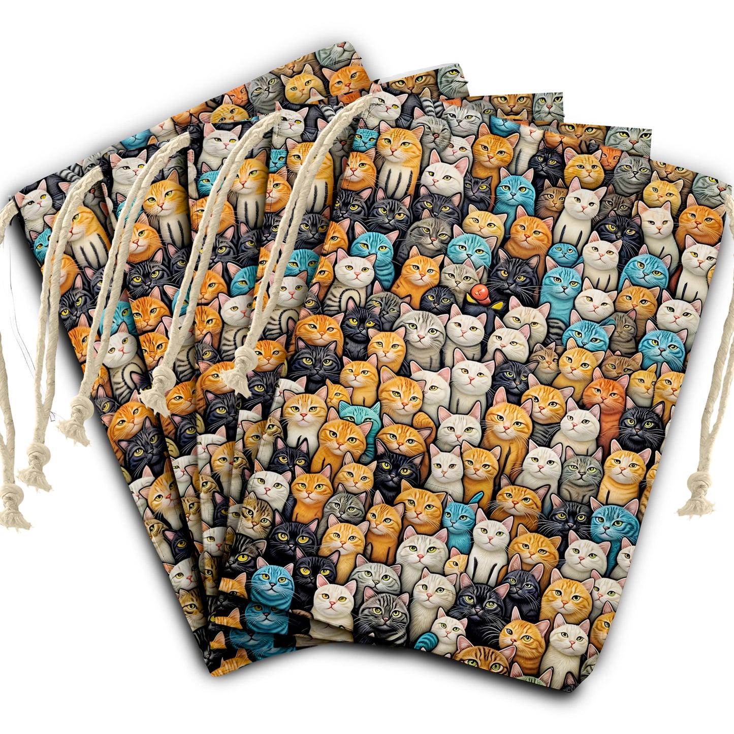 Cats Gift Bag (Set of 3)