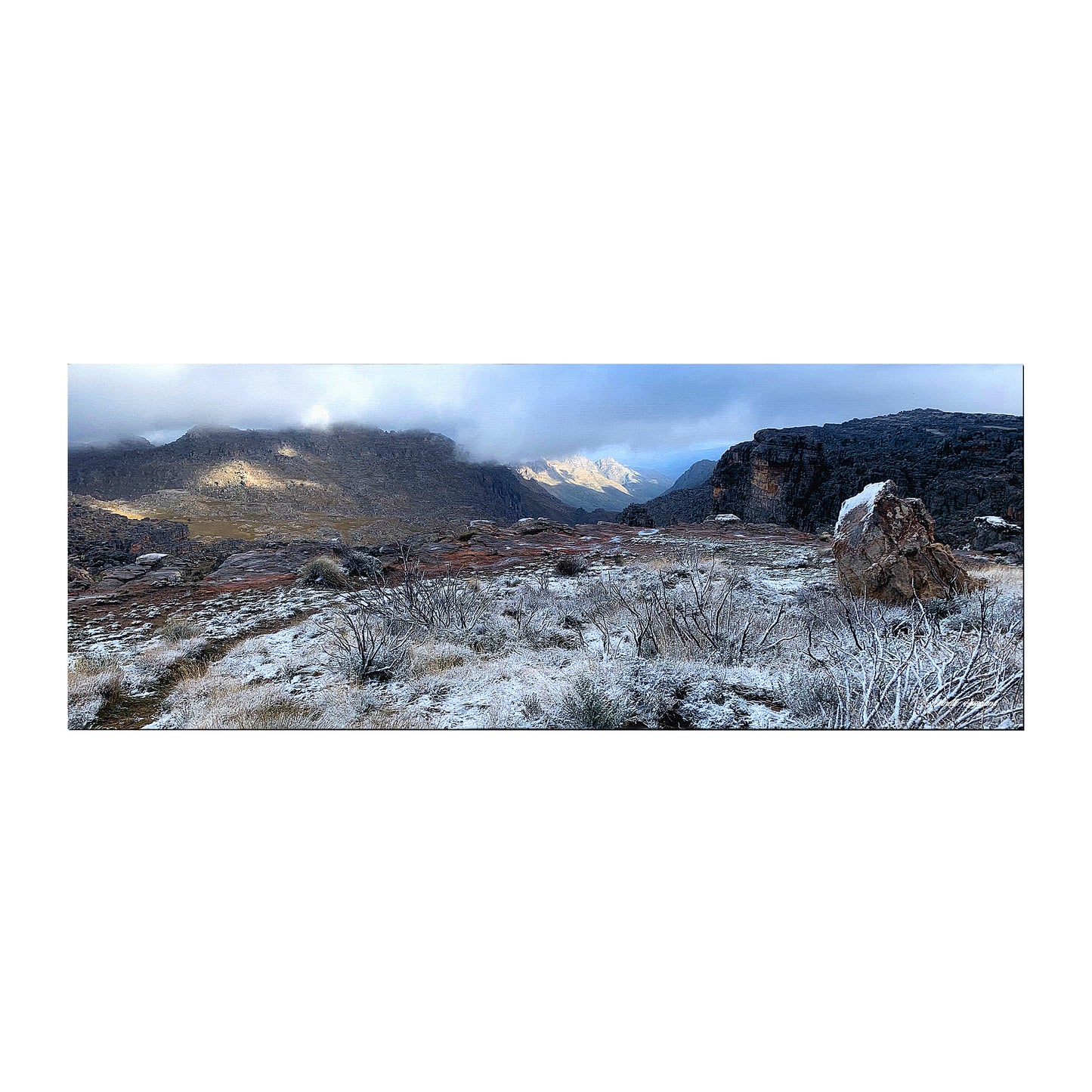 Cederberg Winter Scene Desk Pad by Annette Heymans