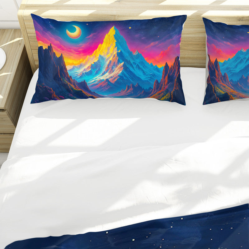 Celestial Bloomscape Duvet Cover Set