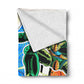 Cell Light Weight Fleece Blanket