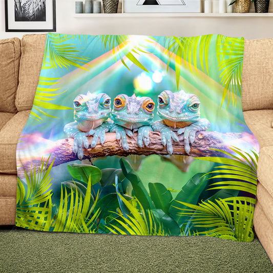 Chameleon Light Weight Fleece Blanket