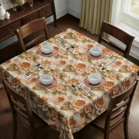 Champagne Colour Square Tablecloth