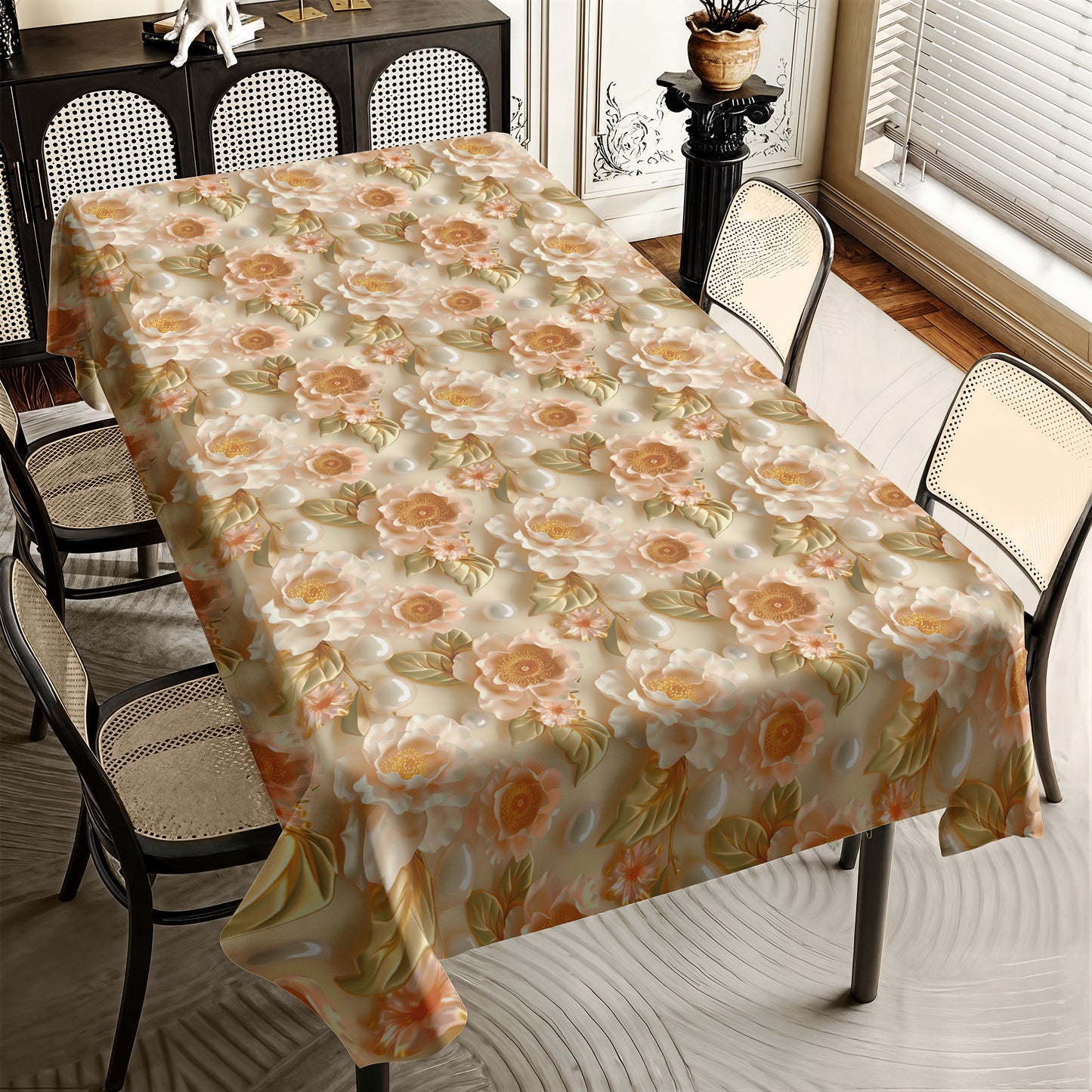 Champaigne Rectangle Tablecloth