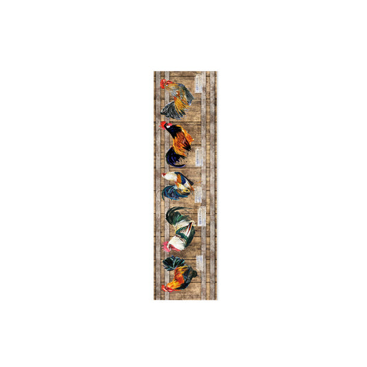Champion Roosters 160cm Table Runner
