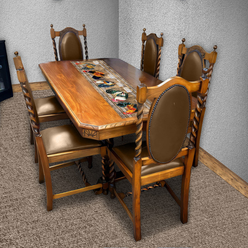 Champion Roosters 160cm Table Runner
