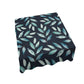 Charcoal Waterpainted Blue Leaves By Mark Van Vuuren Square Tablecloth