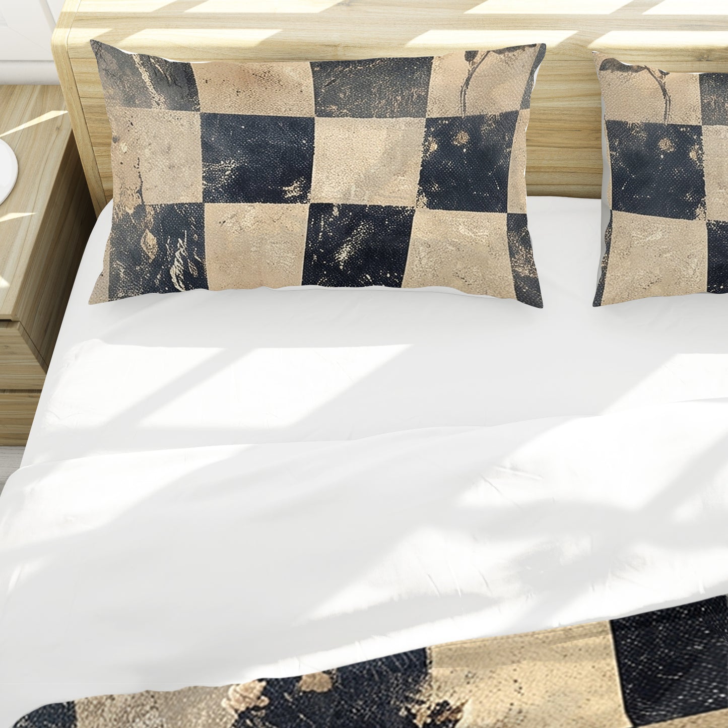 Checkmate in Bloom Duvet Cover Set
