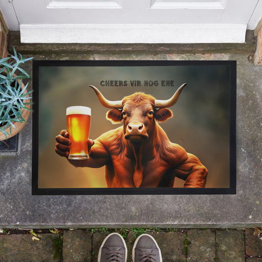 Cheers Vir Nog Ene Door mat