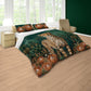 Cheetah Protea Tapestry Duvet Cover Set